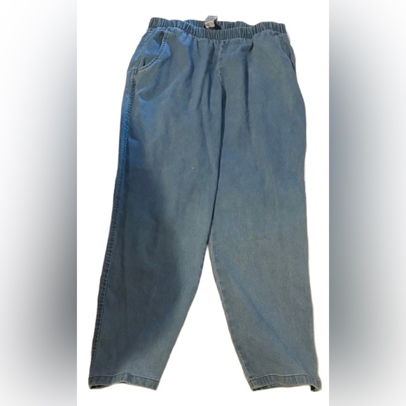 Alia Light Blue Straight-Leg Jeans – Size 12 - Picture 1 of 3